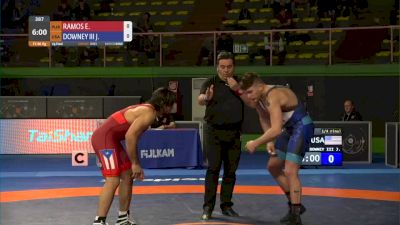 86 kg Ethan Ramos, PUR vs Pat Downey, USA