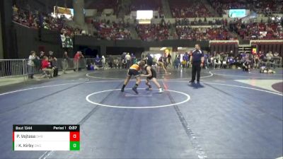 113 lbs Cons. Round 2 - Kristopher Kirby, Darkhorse Wrestling Club vs Peyton Vejtasa, Stanford Mat Rats