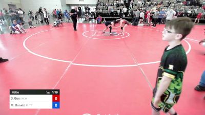 112 lbs Rr Rnd 1 - Olivia Guy, Orchard South WC vs Marlowe Donato, Elite Wrestling