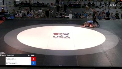 145 lbs Rnd Of 32 - Tyler Harrill, Nebraska vs Kawayran Vazquez, Florida