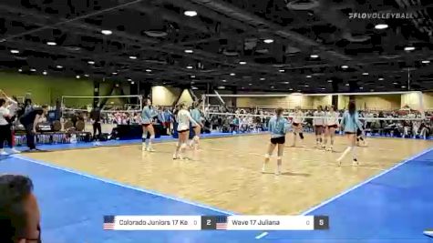 Colorado Juniors 17 Kevin vs Wave 17 Juliana - 2022 JVA West Coast Cup presented by Nike