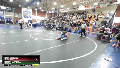 113 lbs Semifinal - Sean Willcox, St John Bosco vs Roman Luttrell, Cleveland