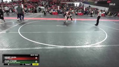 210 lbs Cons. Semi - Henry Huza, Hortonville vs Evan O`Kane, North Crawford-Seneca