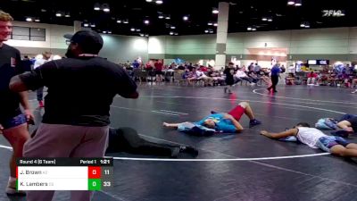 126 lbs Round 4 (6 Team) - Konner Lambers, CWC vs Jay Brown, Bandits Wrestling