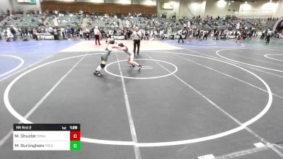 80 lbs Rr Rnd 2 - Mia Shuster, Spanish Springs WC vs Magdalena Burlingham, Predators WC