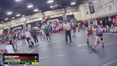 115 lbs 1st Place Match - Colton Poynter, Eastside Youth Wrestling vs Dalton Hinson, Kc Elite Training