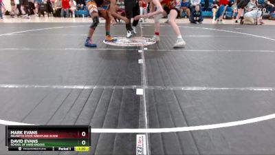 136/12u 140 Round 2 - Mark Evans, Palmetto State Wrestling Acade vs David Evans, School Of Hard Knocks