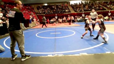 83 lbs Round Of 16 - Kolt Karriman, Grove Takedown Club vs Ensley Luxton, Bartlesville Wrestling Club