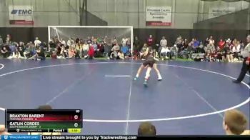 85 lbs Semis & 1st Wrestleback (8 Team) - Gatlin Cordes, South Dakota Storm vs Braxton Barent, Montana Maroon