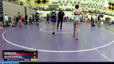 97 lbs Cons. Semi - Jude Pratt, Bloomington South Wrestling Club vs Nicholas Freeze, Midwest Regional Training Center