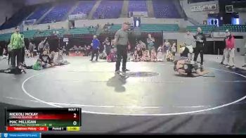 105 lbs Finals (2 Team) - Nickoli Mckay, Carolina Reapers vs Mac Milligan, Summerville Takedown Club