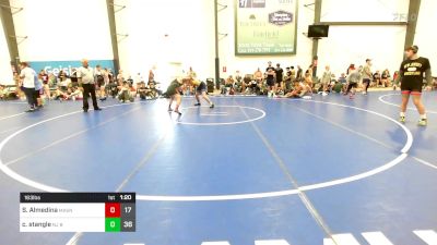 163 lbs Rr Rnd 4 - Samuel Almedina, Mat Assassins vs Cole Stangle, NJ Black And Yellow