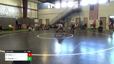 150 lbs Final - Michael Foca, RedNose vs Grayson Charles, Unattached