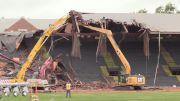 Demolition Of Hayward Field Begins