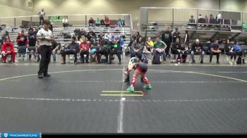 50 lbs Round 1 (4 Team) - Kennedy Wheeler, Contenders WA Blue vs Garrett Precious, ARES Black