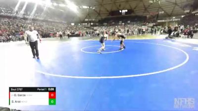 3A 138 lbs Cons. Round 5 - Daniel Garza, Hermiston vs Sam Arai, Mead