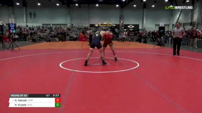 165 lbs Round of 32 - Nick Wanzek, Minnesota vs Nick Kiussis, West Virginia