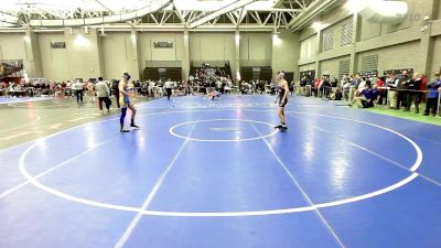 120 lbs Consi Of 8 #1 - Mason Hallstrom, Foran vs Edwin Lovely, Ellis Tech