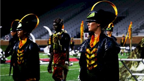 Color Guard Toss-Up And Stars Crossed In Central Indiana