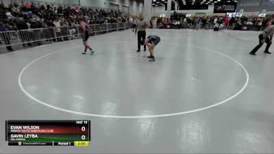 138 lbs Champ. Round 2 - Gavin Leyba, Oklahoma vs Evan Wilson, Mexico Youth Wrestling Club