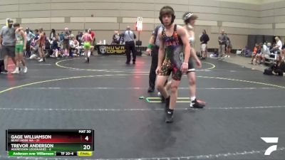 100 lbs Semis & 1st Wrestleback (8 Team) - Landen Lage, Team Illinois vs Levi Foster, Mi Pitbulls