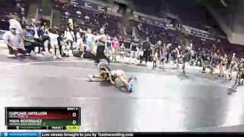 73 lbs Round 3 (4 Team) - Cupcake Antillion, CO All Star vs Maya Rodriguez, Arizona Girls Wrestling