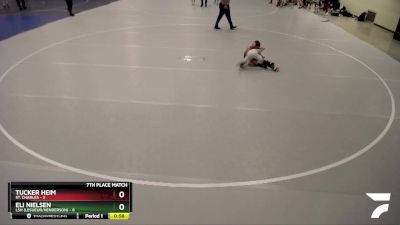 60 lbs Finals (8 Team) - Tucker Heim, St. Charles vs Eli Nielsen, LSH (LeSueur/Henderson)