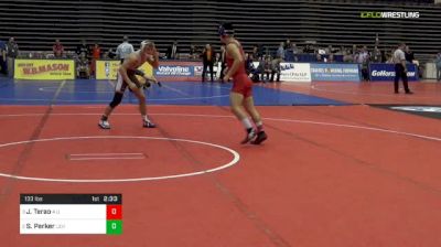 133 lbs Semifinal - Josh Terao, American vs Scott Parker, Lehigh