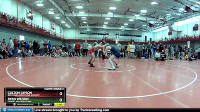 152 lbs Champ. Round 2 - Colton Gipson, Red Cobra Wrestling Academy vs Ryan Wilson, Carmel USA Wrestling