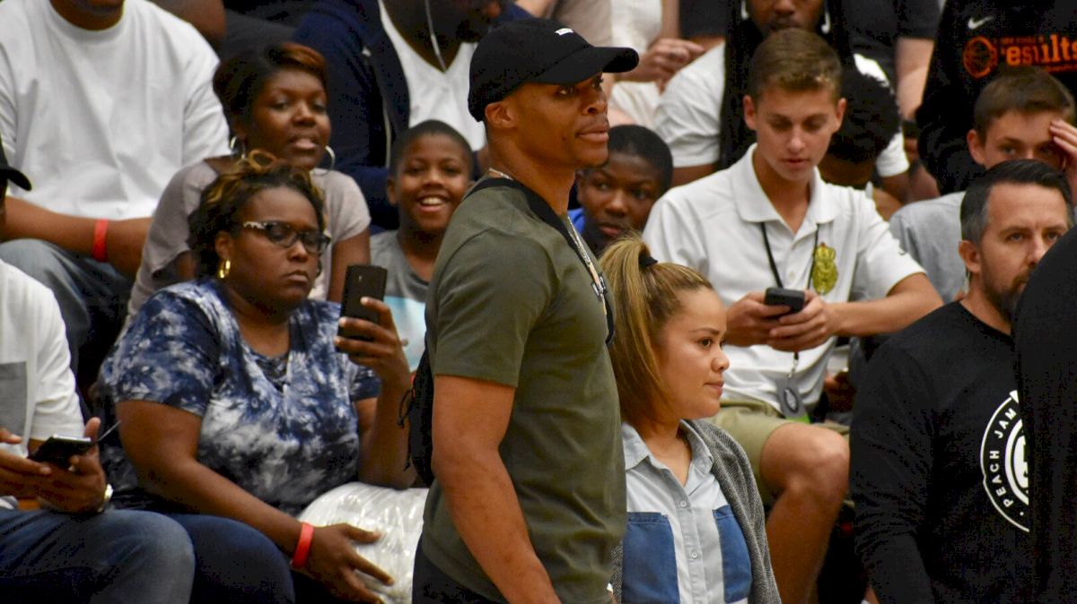 Russell Westbrook & Victor Oladipo Watching, Team Takeover Wins Peach Jam