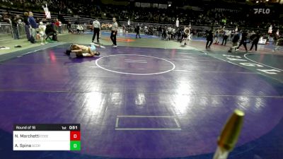 120 lbs Round Of 16 - Nico Marchetti, Edge Wrestling vs Antonio Spina, Scorpions