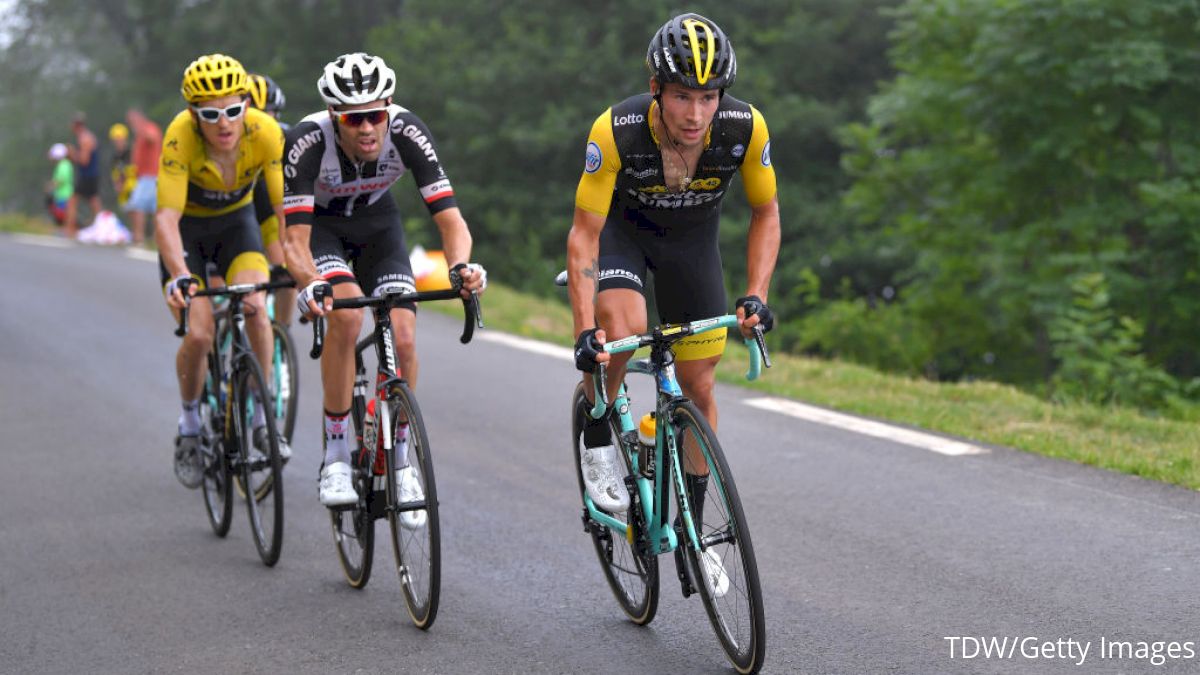 Dumoulin Furious As Motorbike 'Paces' Roglic To Tour Wtage Win