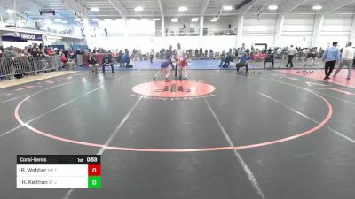 107 lbs Consolation - Brooklynn Webber, ME Trappers WC vs Hannah Keithan, St Johnsbury Academy