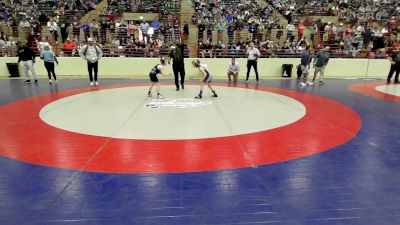 68 lbs Consi Of 8 #1 - Wyatt Lavender, The Storm Wrestling Center vs Crews McGill, Georgia