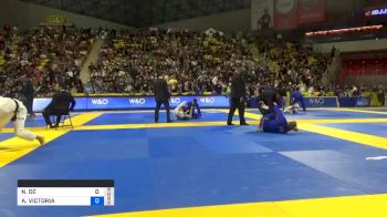 NIVIA DE SOUZA MOURA vs ALISON VICTORIA TREMBLAY 2019 World Jiu-Jitsu IBJJF Championship