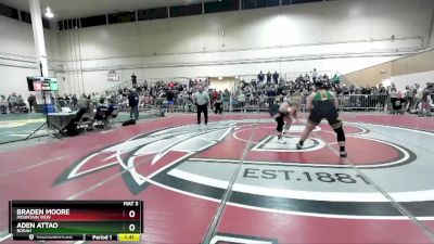 285 lbs Semifinal - Aden Attao, Borah vs Braden Moore, Mountain View