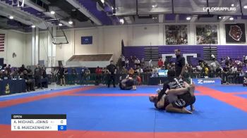 AARON MICHAEL JOHNSON vs TODD B. MUECKENHEIM 2019 Pan IBJJF Jiu-Jitsu No-Gi Championship