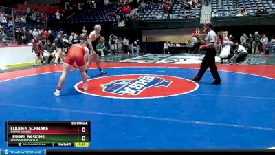 4A-175 lbs Semifinal - Jerrel Baskins, Southwest Dekalb vs Louden Schnake, North Oconee