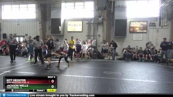 52 lbs Round 3 - Jackson Wells, Terps Xtreme vs Kitt Messiter, NOVA Wrestling Club