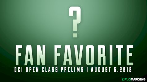 Fan Favorite: DCI Open Class Championships