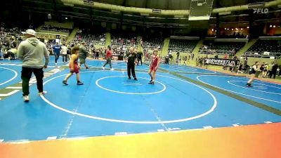 120 lbs Semifinal - Brodie Stockard, R.A.W. vs Rance Gullett, Hilldale Youth Wrestling Club