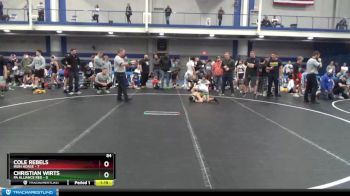 84 lbs Finals (2 Team) - Cole Rebels, Iron Horse vs Christian Wirts, PA Alliance Red