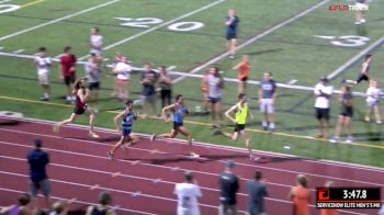 Men's Elite Mile - Gregorek Holds On FTW 3:57!