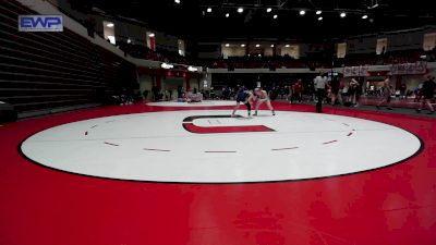 100 lbs Consi Of 8 #2 - Natalie Duroy, McLoud vs Blayklee Vasquez, Southmoore SaberCats Wrestling