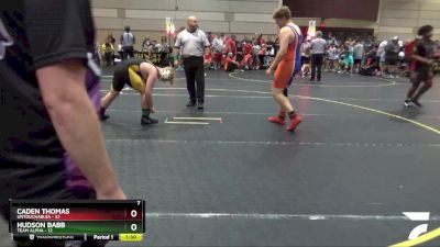 200 lbs Round 3 (6 Team) - Jackson Foster, Untouchables vs Keegan Shrader, Team Alpha