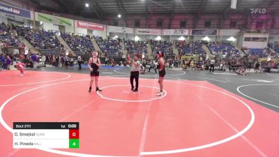 165 lbs Consi Of 16 #1 - Owen Smejkal, Gunnison Middle School vs Hector Pineda, Milliken Middle School