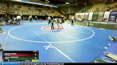 190 Class 1 lbs Quarterfinal - Jence Griffith, Adrian vs Aidan Ivison, Richmond