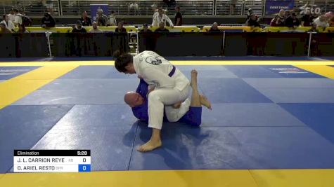 JOSHUA L. CARRION REYES vs OSCAR ARIEL RESTO 2024 Pan Jiu Jitsu IBJJF Championship