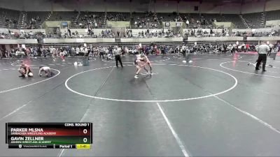 119 lbs Cons. Round 1 - Parker Mlsna, Sarbacker Wrestling Academy vs Gavin Zellner, Askren Wrestling Academy