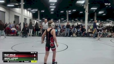 64 lbs Round 2 (10 Team) - Evan Thiele, So Cal Hammers vs Padyn Hewes, Smyrna Wrestling